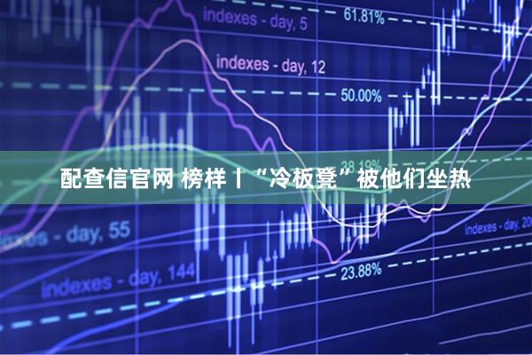 配查信官网 榜样丨“冷板凳”被他们坐热